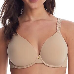 NATORI Pure luxe plunge tshirt bra 736037 NEW
